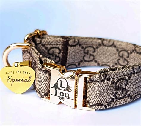 authentic gucci cat collar|gucci dog collars and leashes.